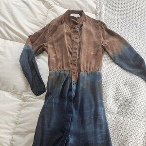 Cloth and stone dip dye dress